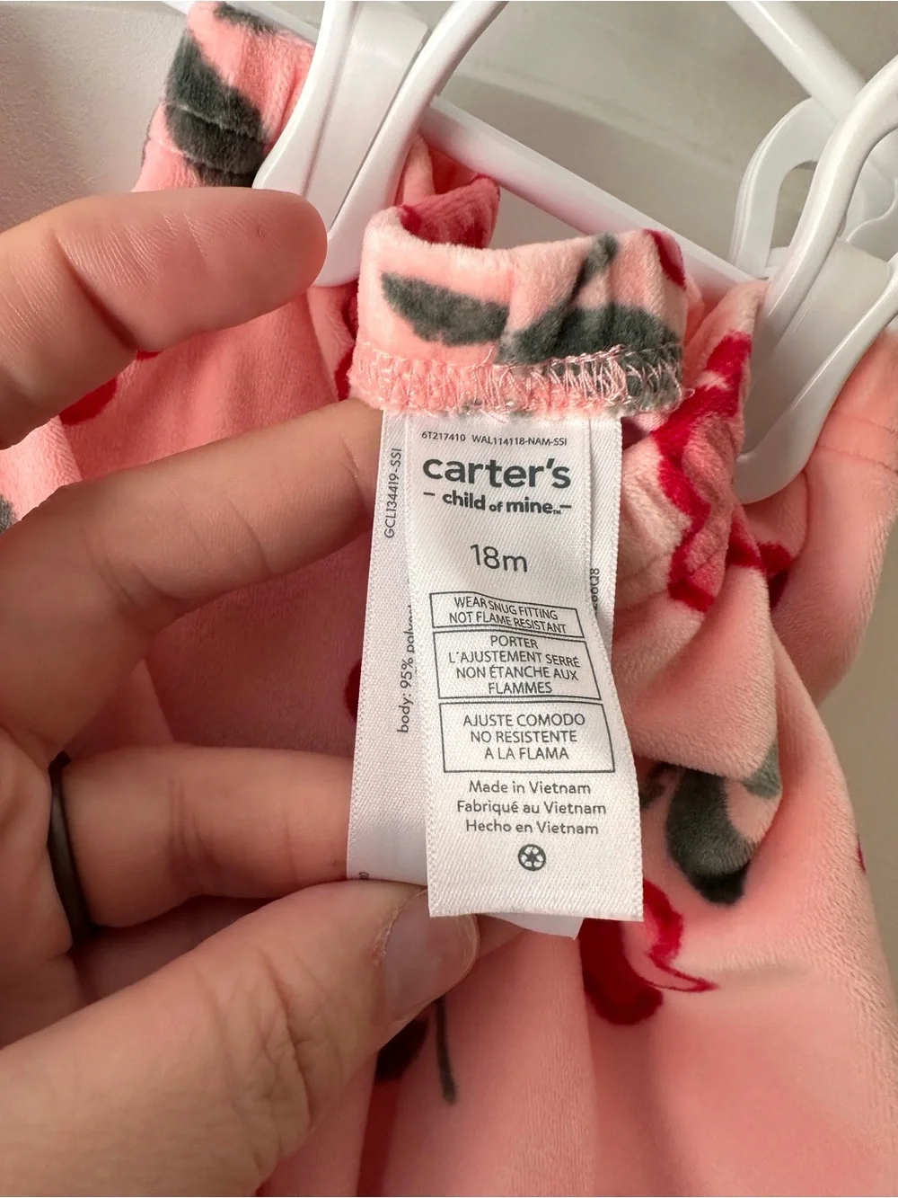 Carters 18m soft